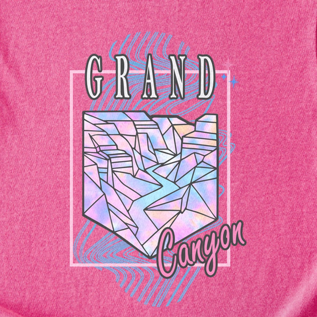 Grand Canyon Retro 80's Kids Cotton T-Shirt