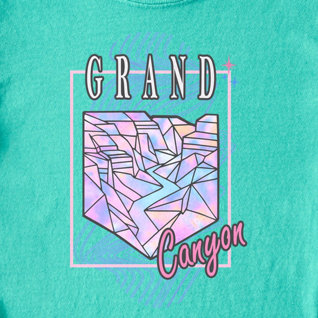 Grand Canyon Retro 80's Kids Cotton T-Shirt
