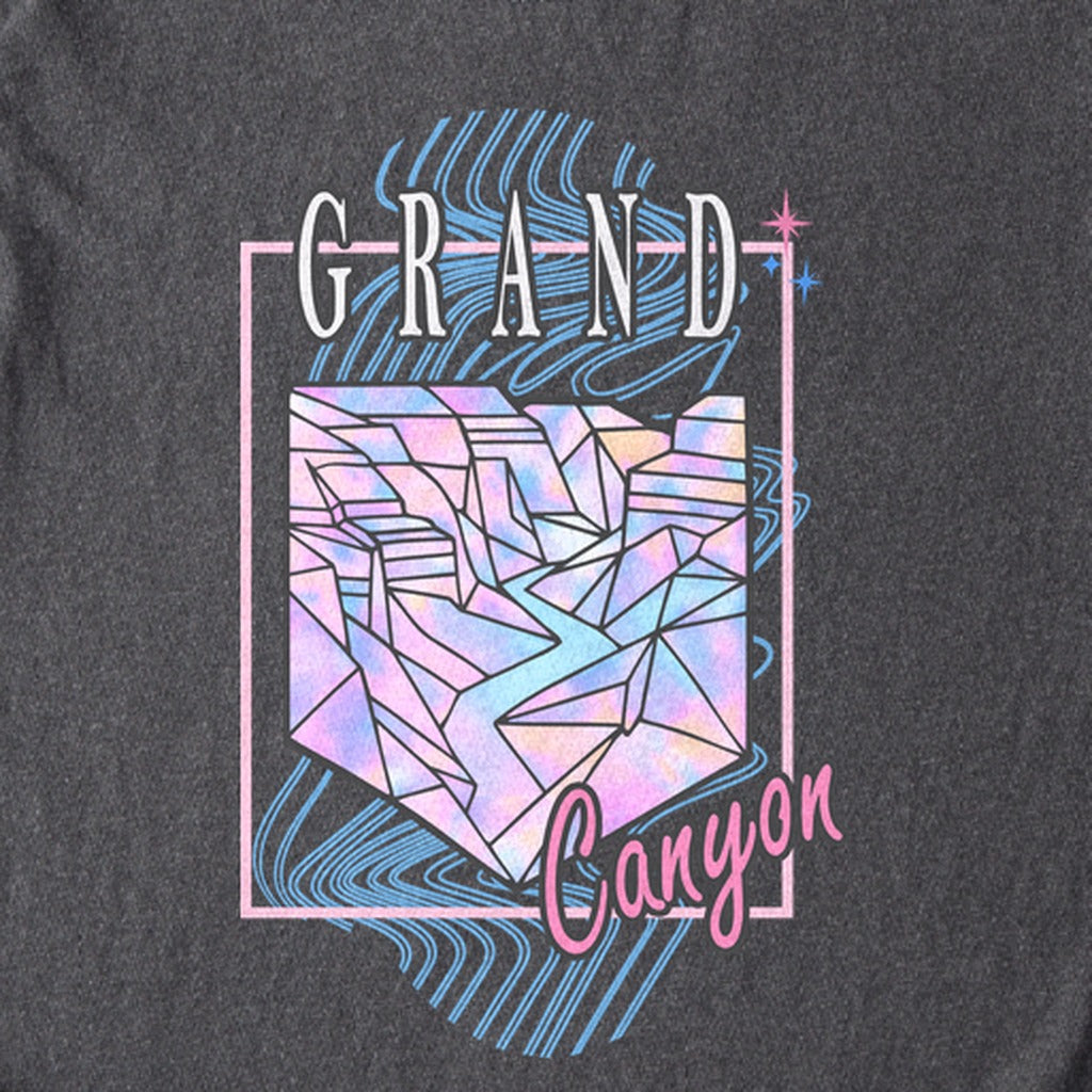 Grand Canyon Retro 80's Kids Cotton T-Shirt