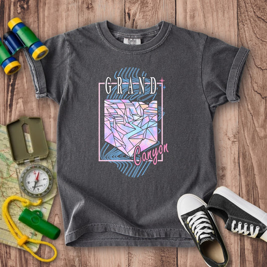 Grand Canyon Retro 80's Kids Cotton T-Shirt