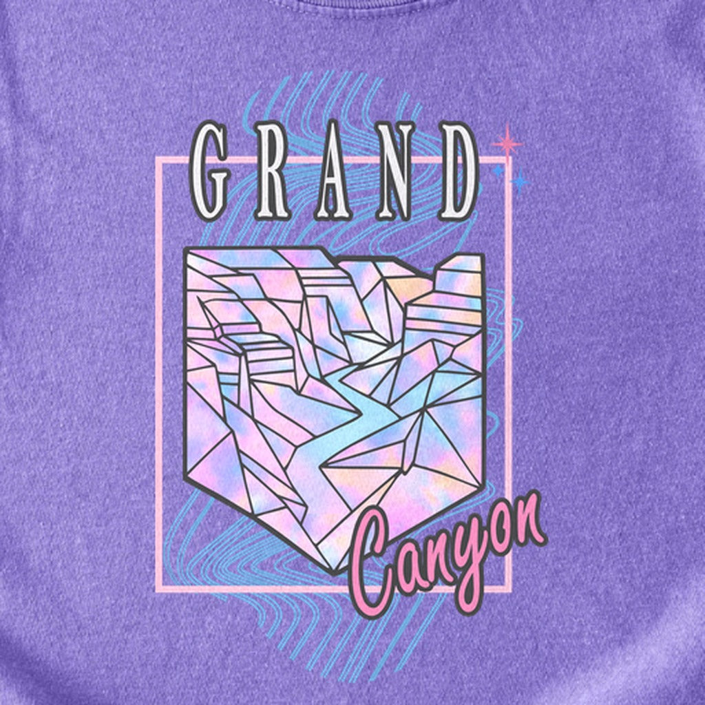 Grand Canyon Retro 80's Kids Cotton T-Shirt