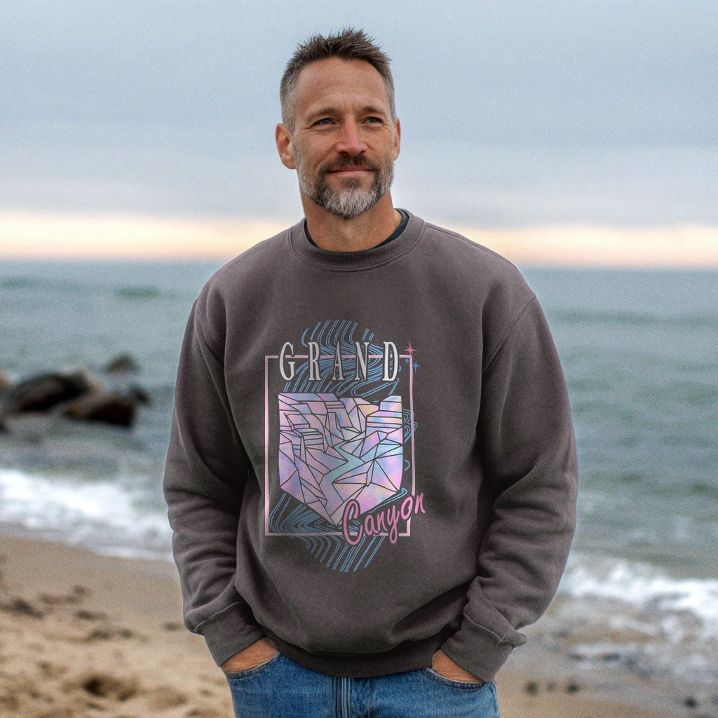 Grand Canyon Retro 80's Crewneck Sweatshirt