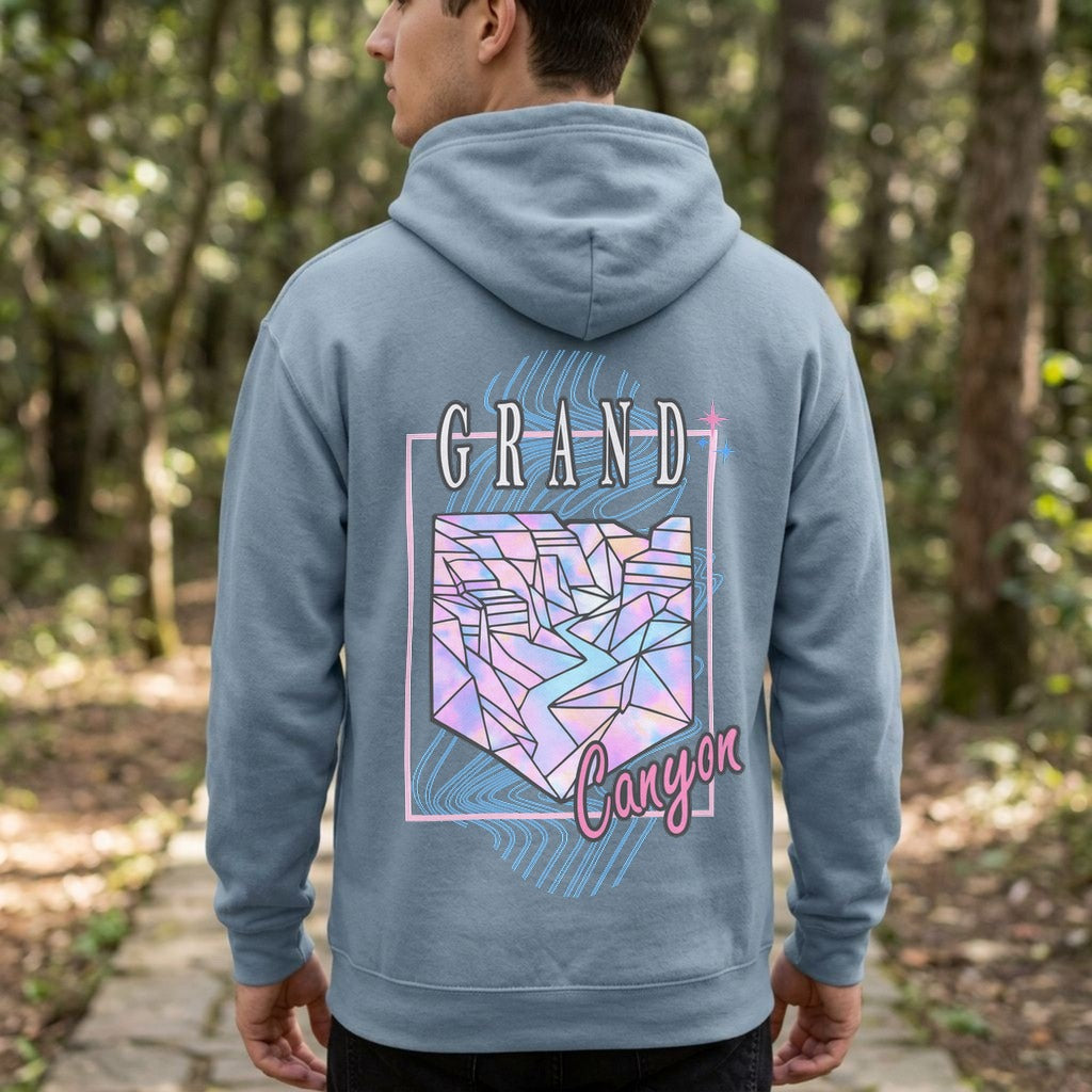 Grand Canyon Retro 80's Hoodie