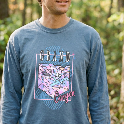 Grand Canyon Retro 80's Premium Long Sleeve
