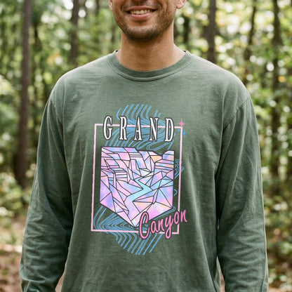 Grand Canyon Retro 80's Premium Long Sleeve
