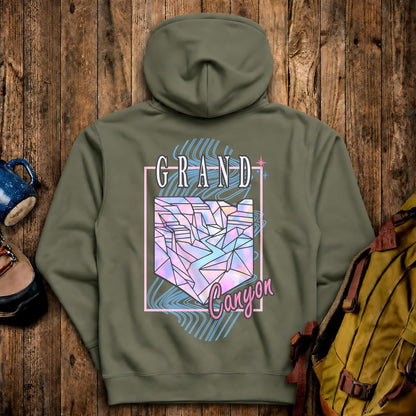 Grand Canyon Retro 80's Hoodie