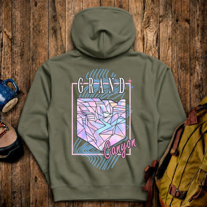 Grand Canyon Retro 80's Hoodie