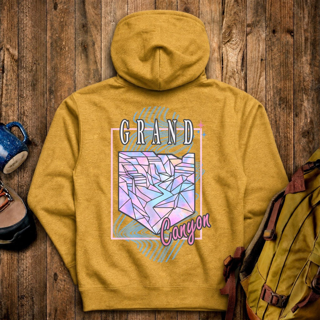 Grand Canyon Retro 80's Hoodie