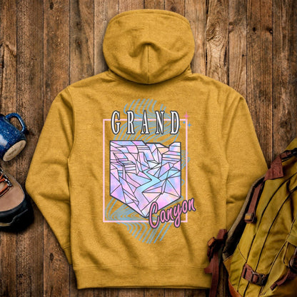 Grand Canyon Retro 80's Hoodie