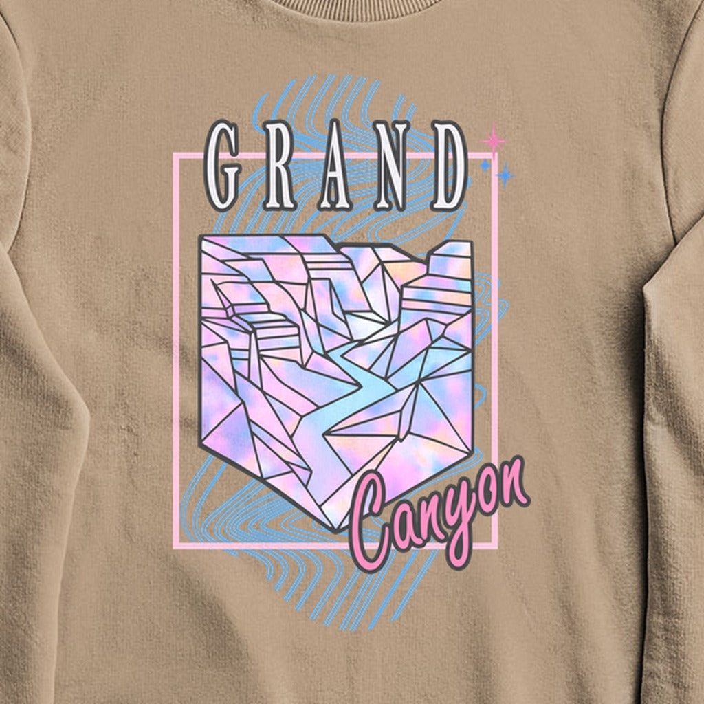Grand Canyon Retro 80's Crewneck Sweatshirt