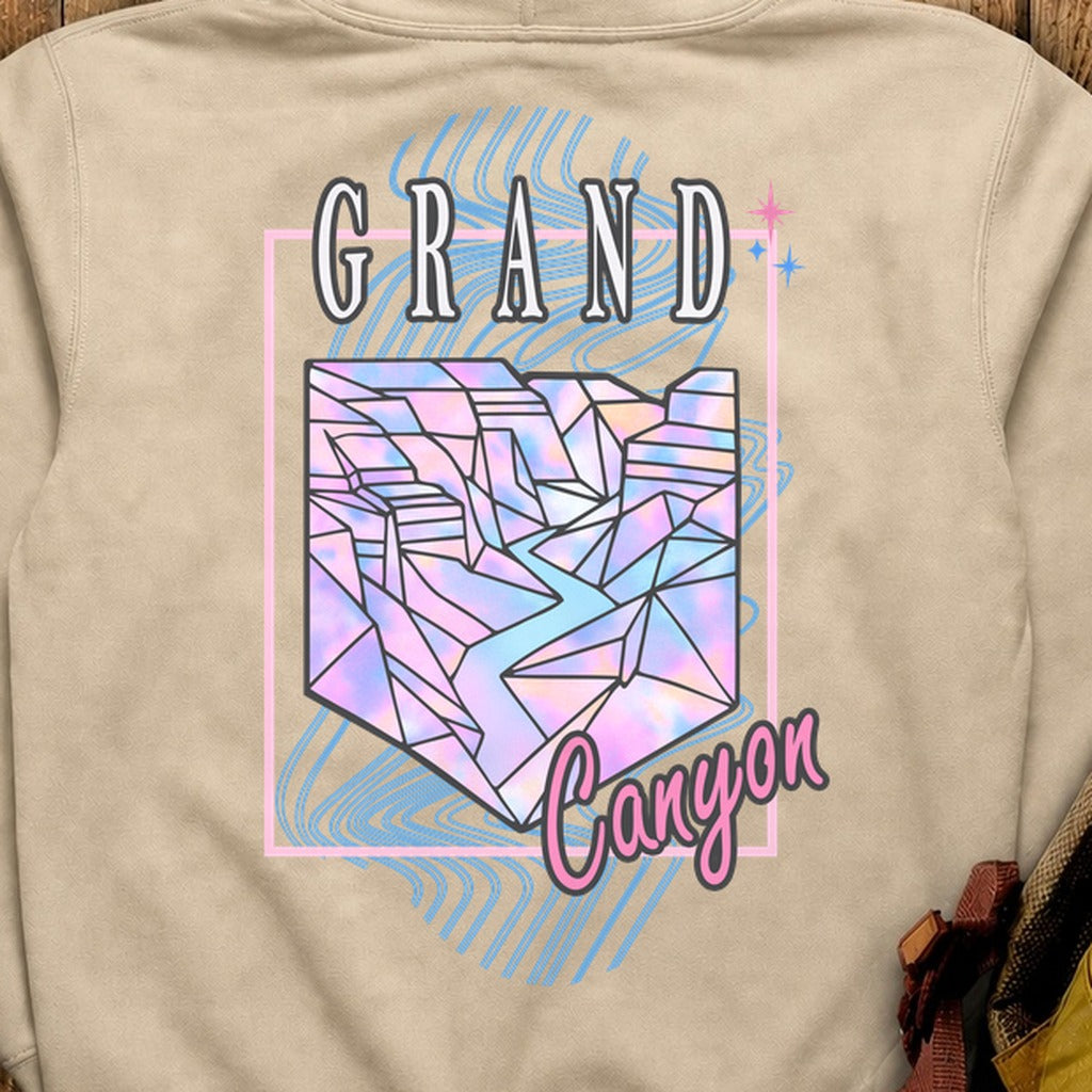 Grand Canyon Retro 80's Hoodie