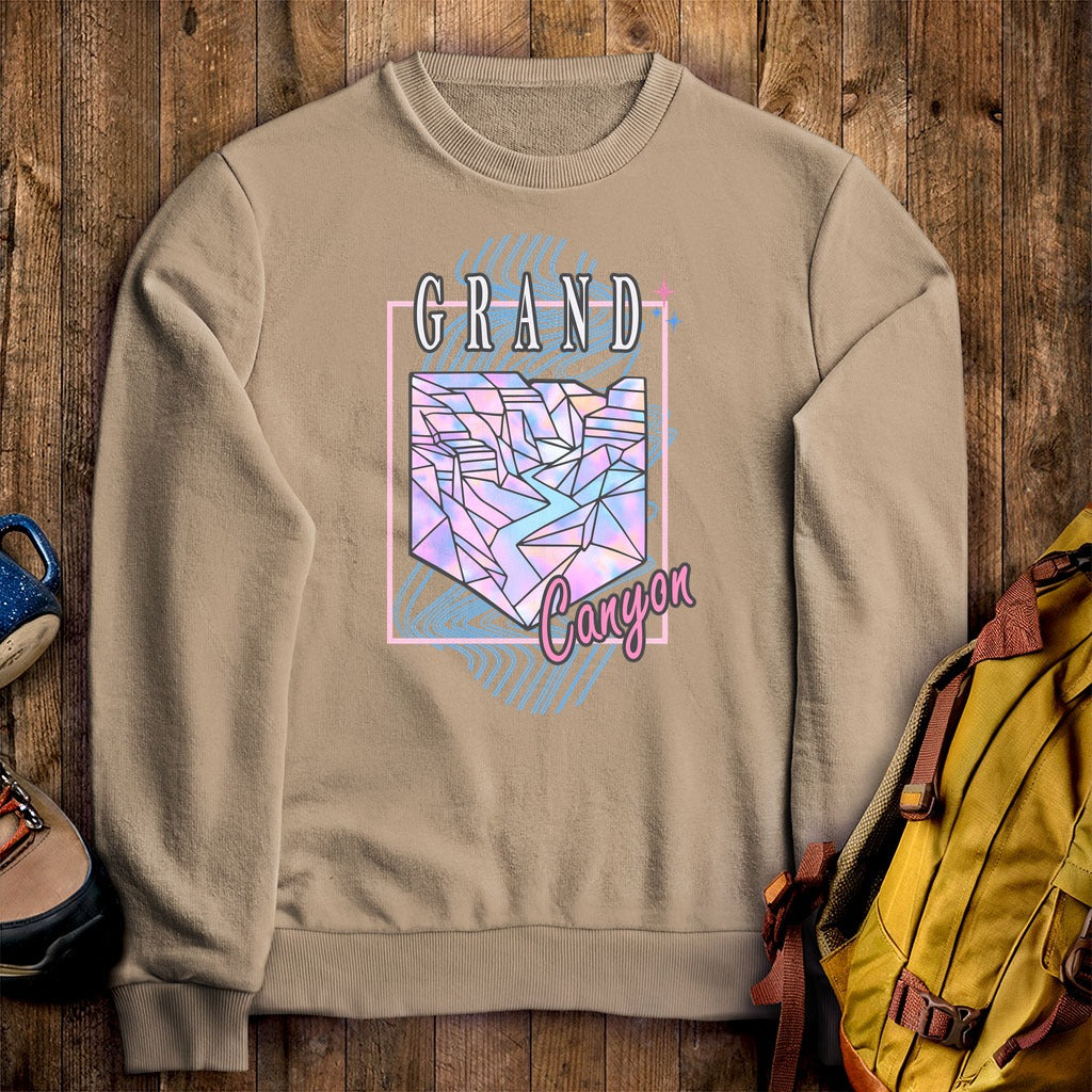 Grand Canyon Retro 80's Crewneck Sweatshirt