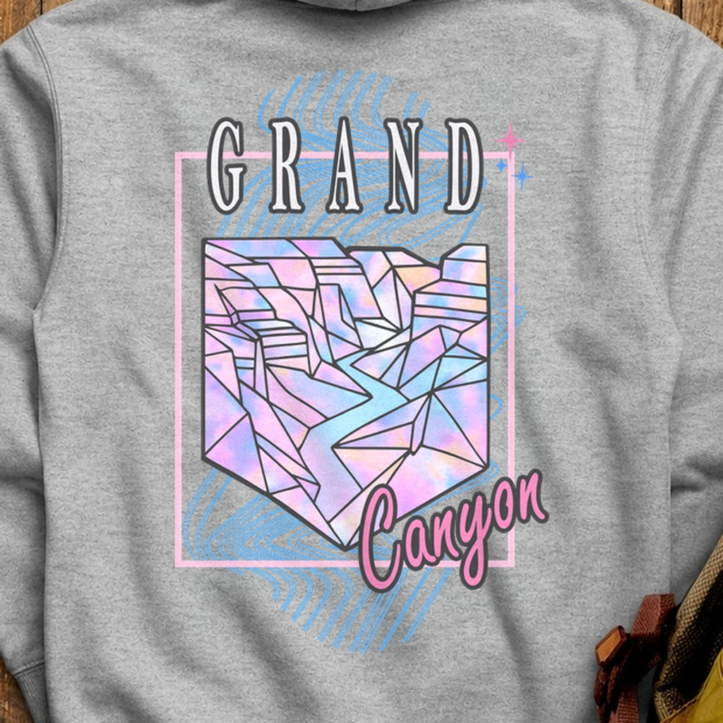 Grand Canyon Retro 80's Hoodie