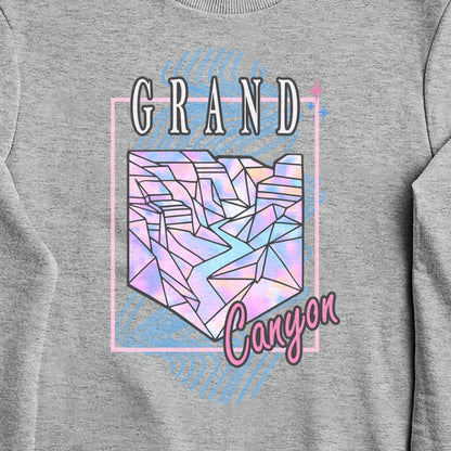 Grand Canyon Retro 80's Crewneck Sweatshirt