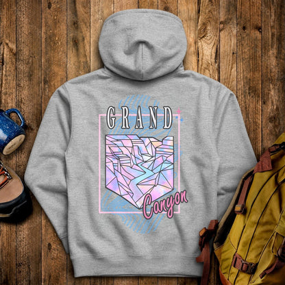 Grand Canyon Retro 80's Hoodie