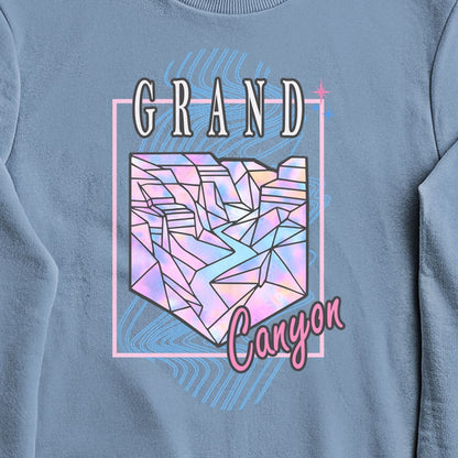 Grand Canyon Retro 80's Crewneck Sweatshirt