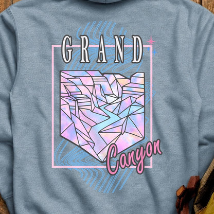 Grand Canyon Retro 80's Hoodie