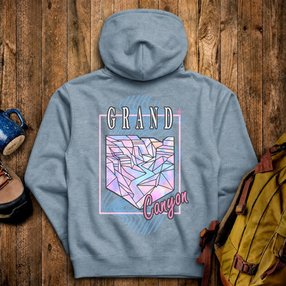 Grand Canyon Retro 80's Hoodie