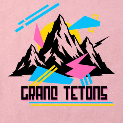 Grand Tetons Retro 90's Cotton T-Shirt