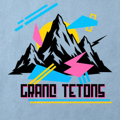 Grand Tetons Retro 90's Cotton T-Shirt