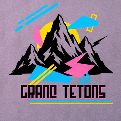 Grand Tetons Retro 90's Cotton T-Shirt