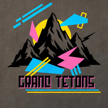 Grand Tetons Retro 90's Cotton T-Shirt