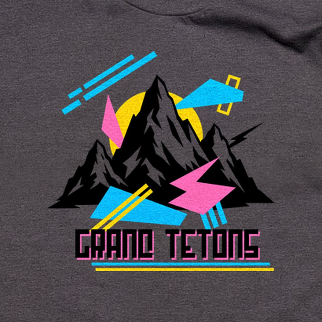 Grand Tetons Retro 90's T-Shirt