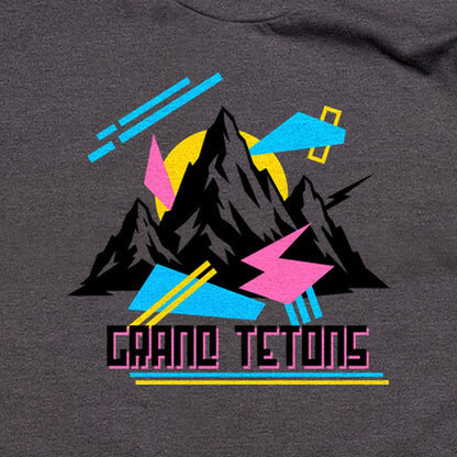 Grand Tetons Retro 90's T-Shirt