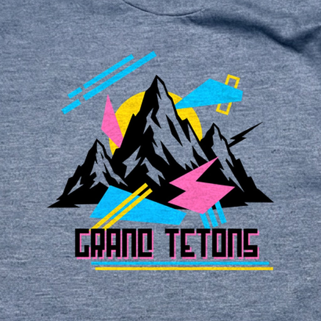 Grand Tetons Retro 90's T-Shirt