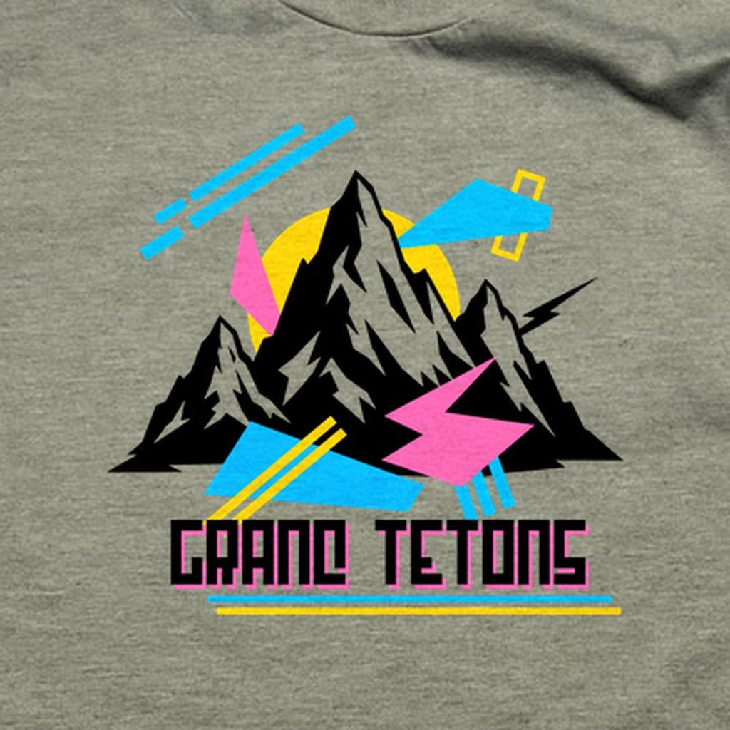 Grand Tetons Retro 90's T-Shirt