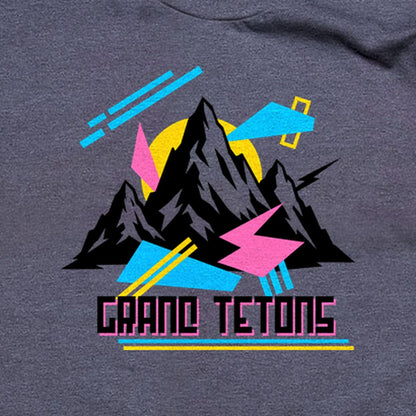 Grand Tetons Retro 90's T-Shirt