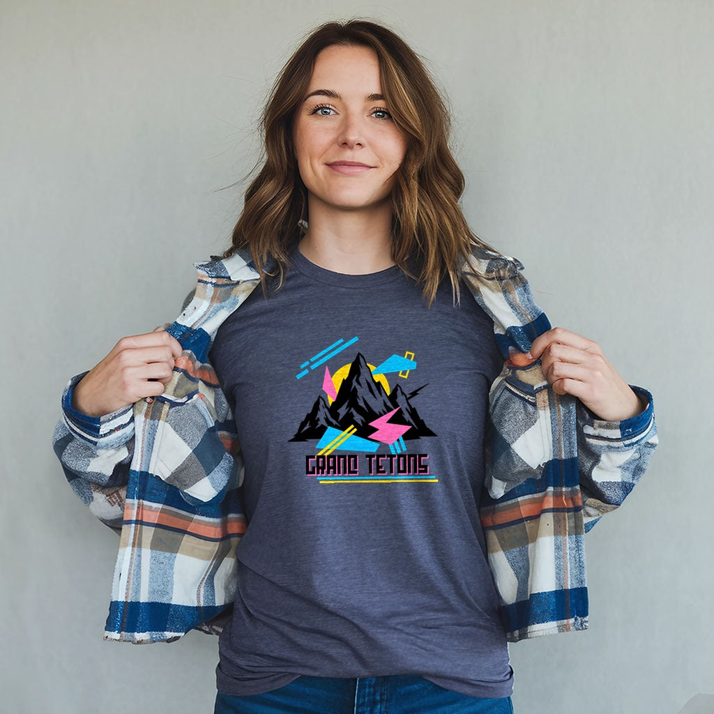 Grand Tetons Retro 90's T-Shirt