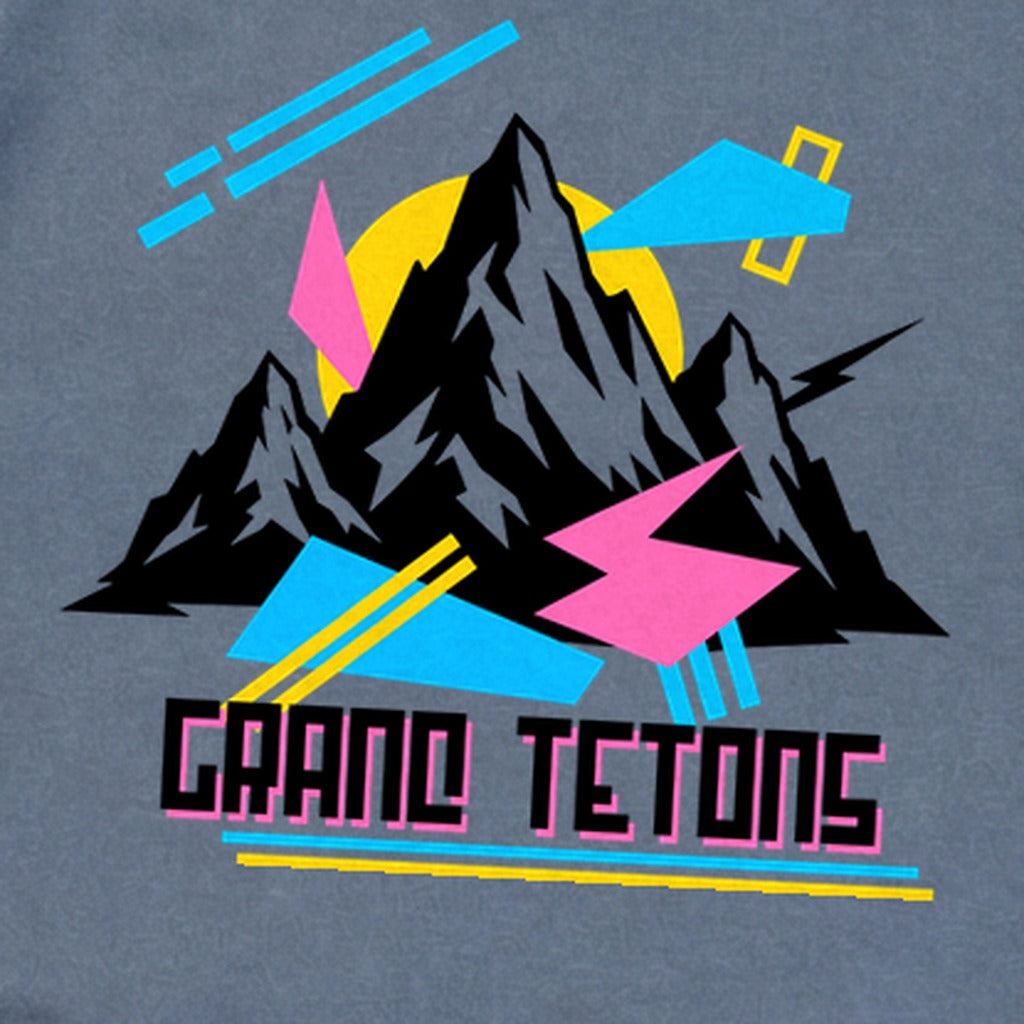 Grand Tetons Retro 90's Premium Long Sleeve