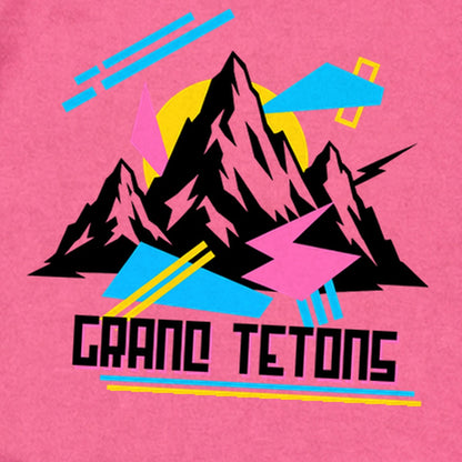 Grand Tetons Retro 90's Premium Long Sleeve