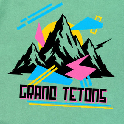 Grand Tetons Retro 90's Premium Long Sleeve