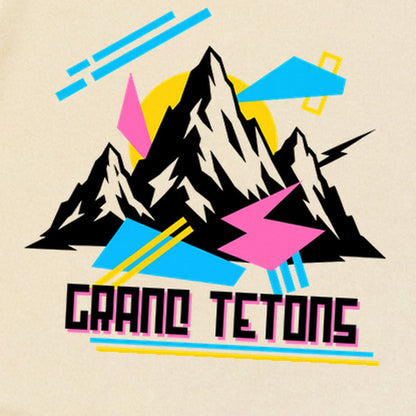 Grand Tetons Retro 90's Premium Long Sleeve