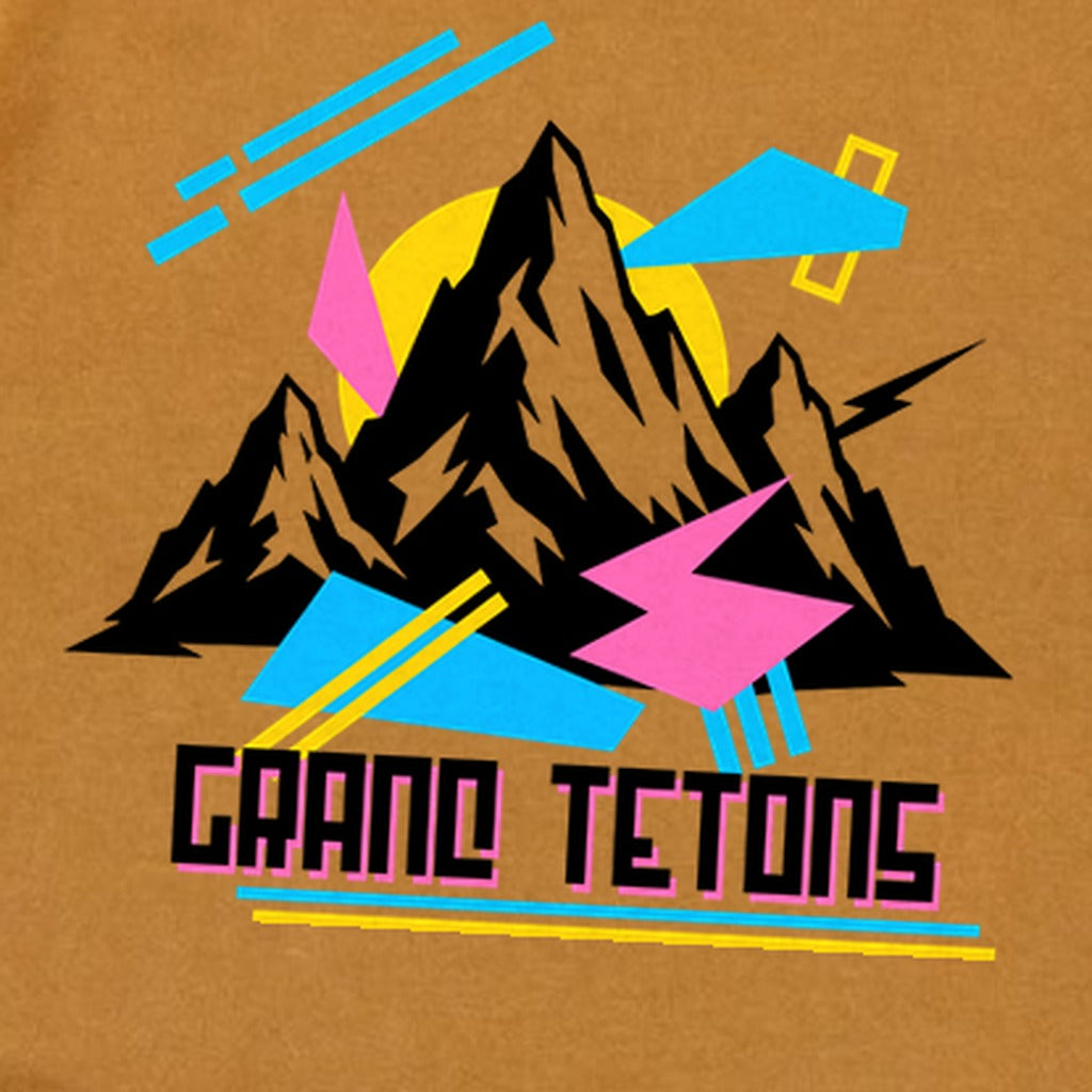 Grand Tetons Retro 90's Premium Long Sleeve