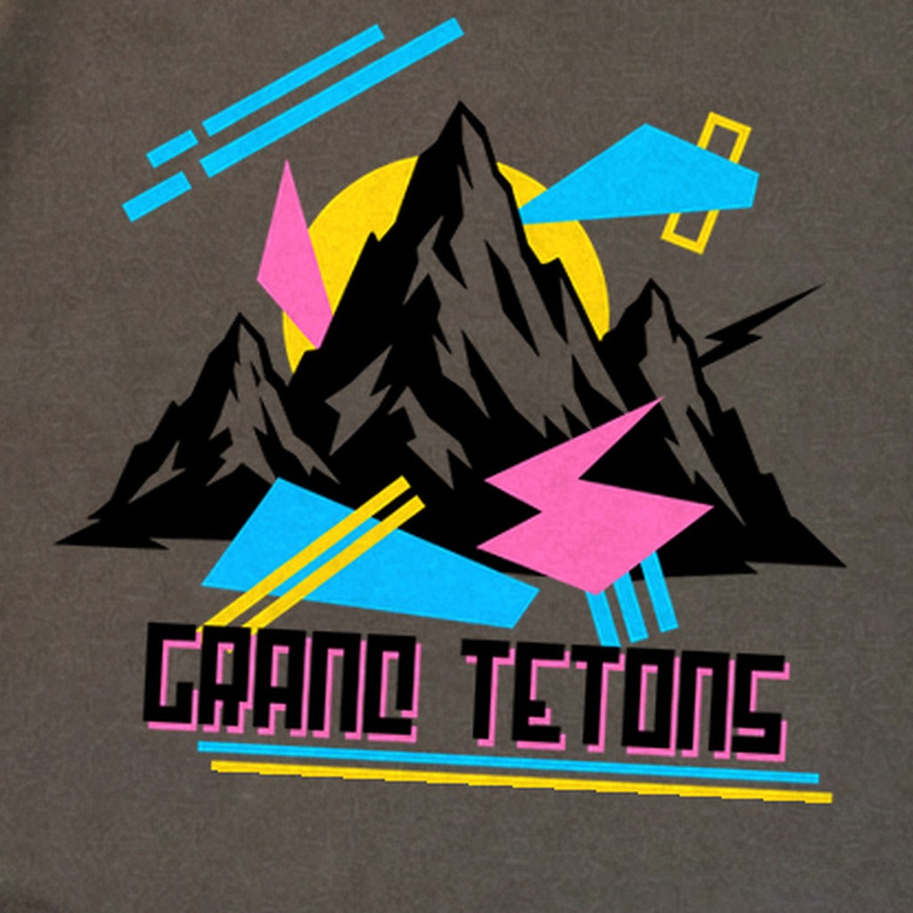 Grand Tetons Retro 90's Premium Long Sleeve