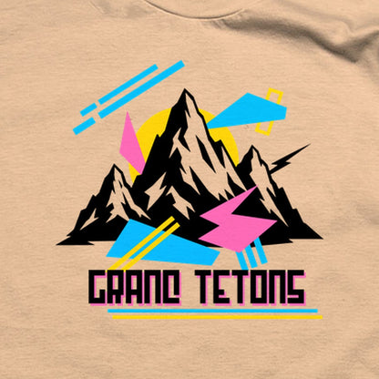 Grand Tetons Retro 90's T-Shirt