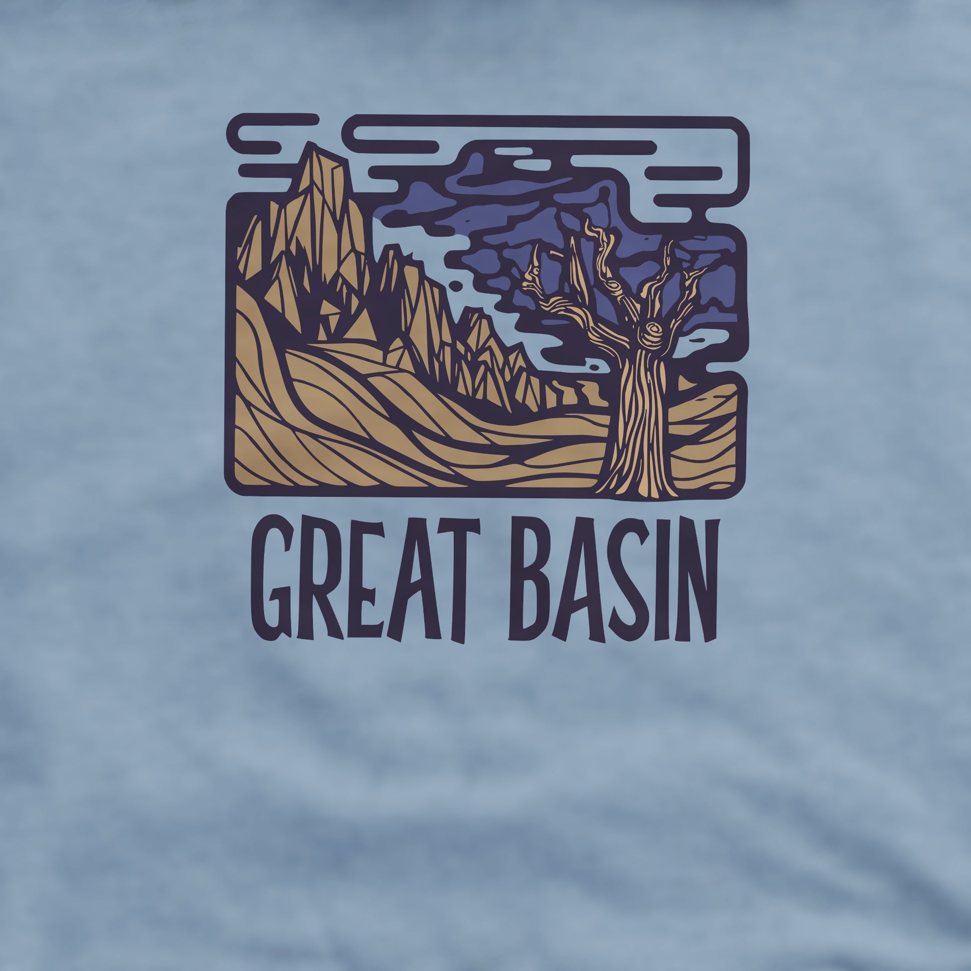 Great Basin National Park Crewneck Sweatshirt Adventure and Outdoors Themed Sweatshirt