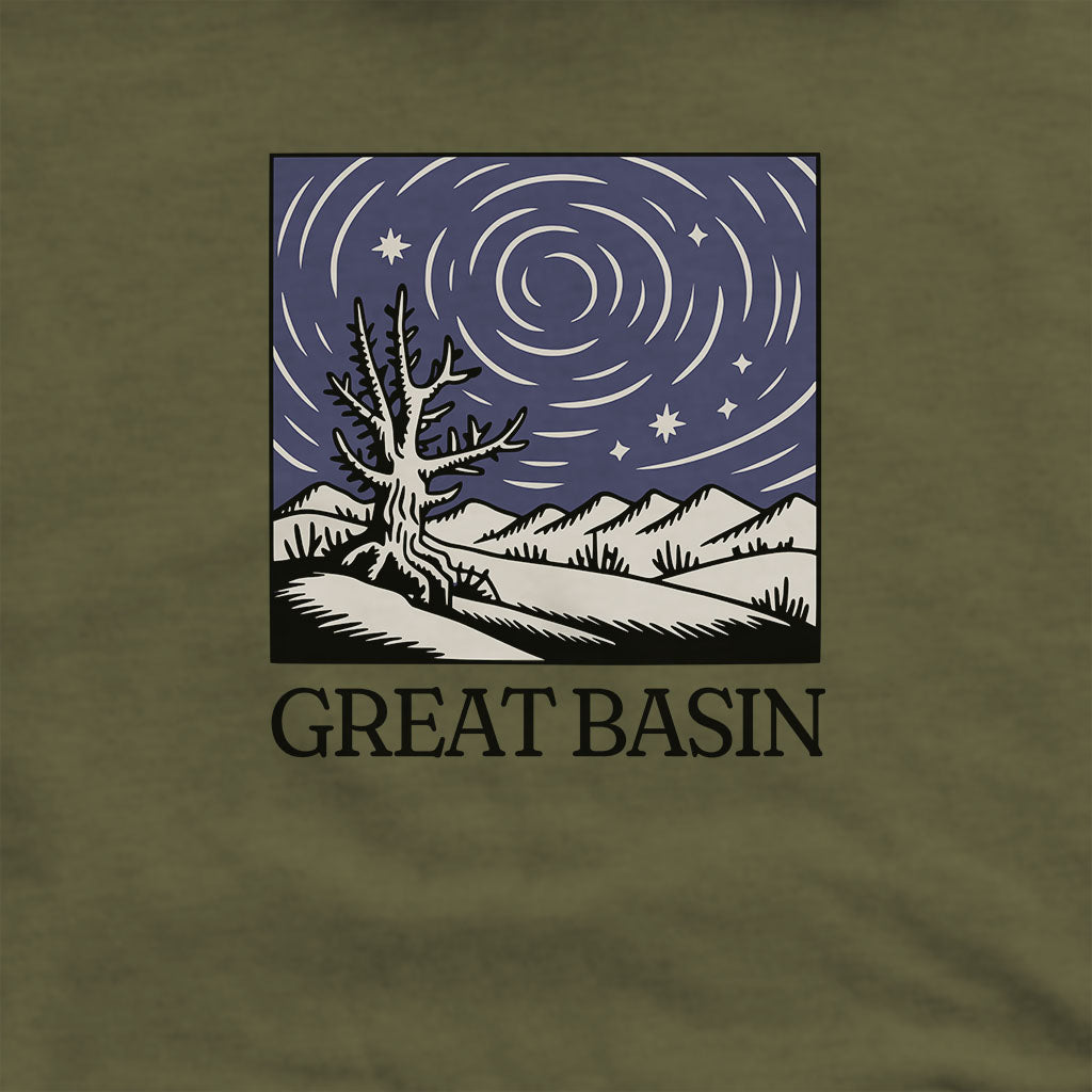 Great Basin National Park at Night Hoodie