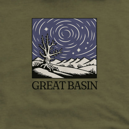 Great Basin National Park at Night Hoodie