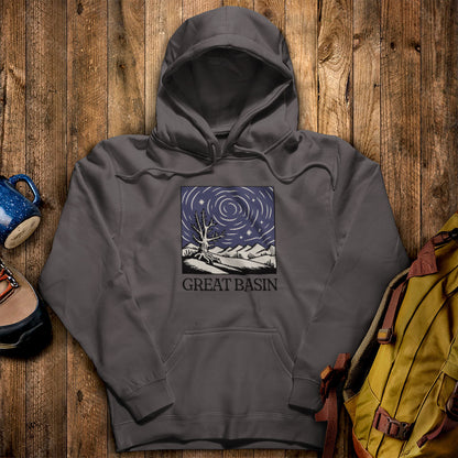 Great Basin National Park at Night Hoodie