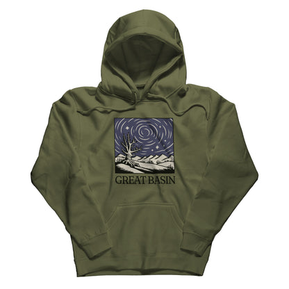 Great Basin National Park at Night Hoodie