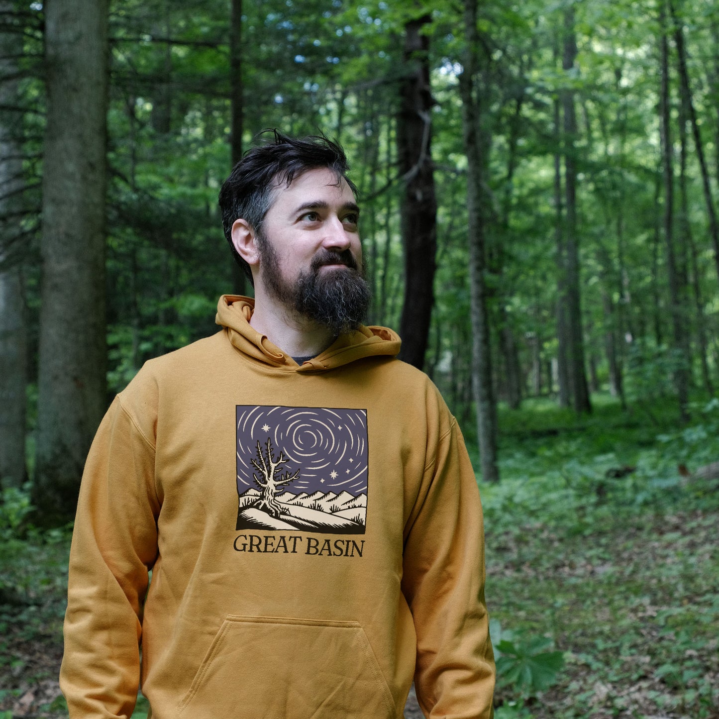 Great Basin National Park at Night Hoodie