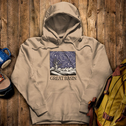 Great Basin National Park at Night Hoodie