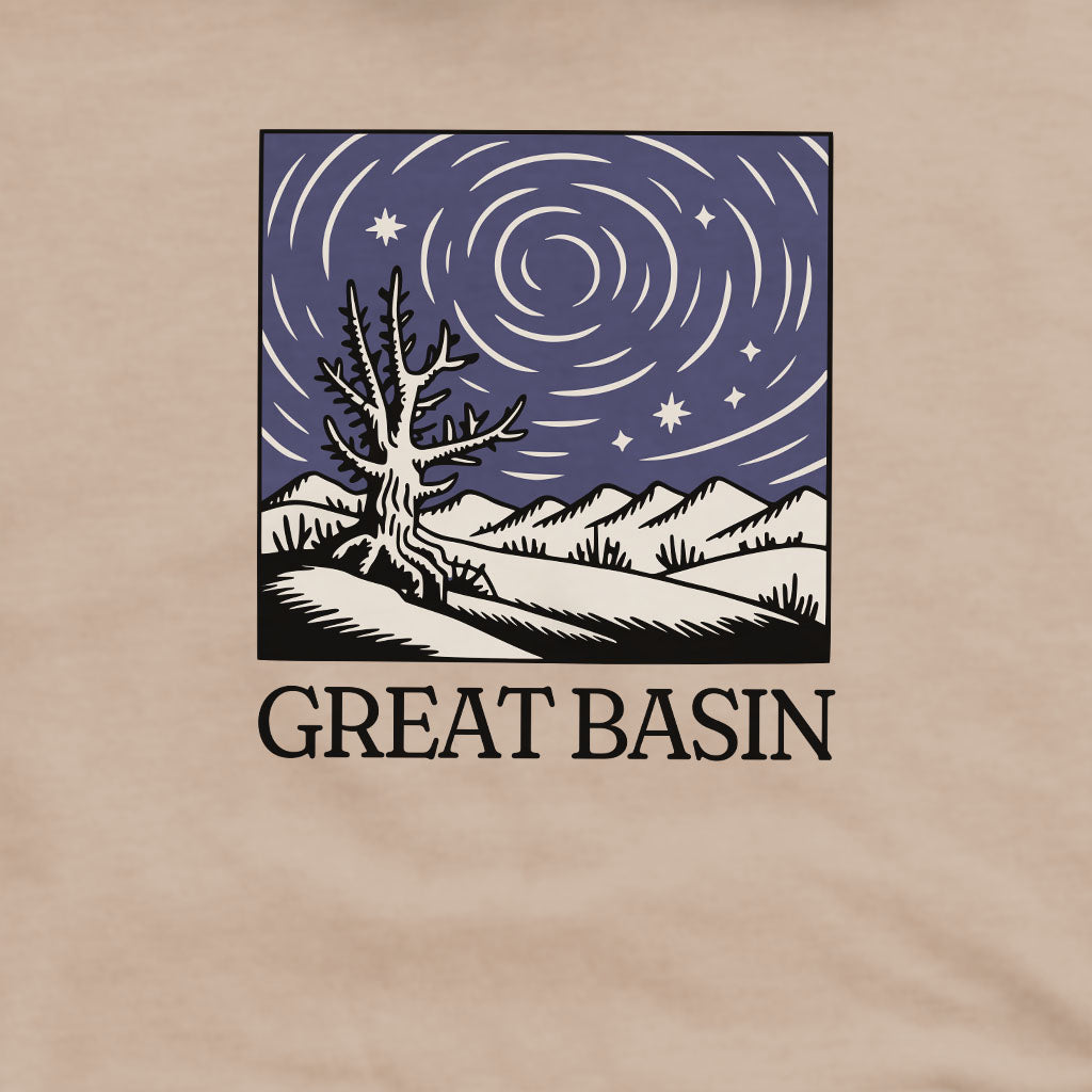 Great Basin National Park at Night Crewneck Sweatshirt
