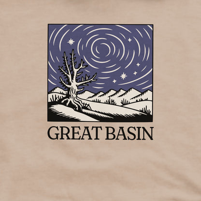 Great Basin National Park at Night Crewneck Sweatshirt