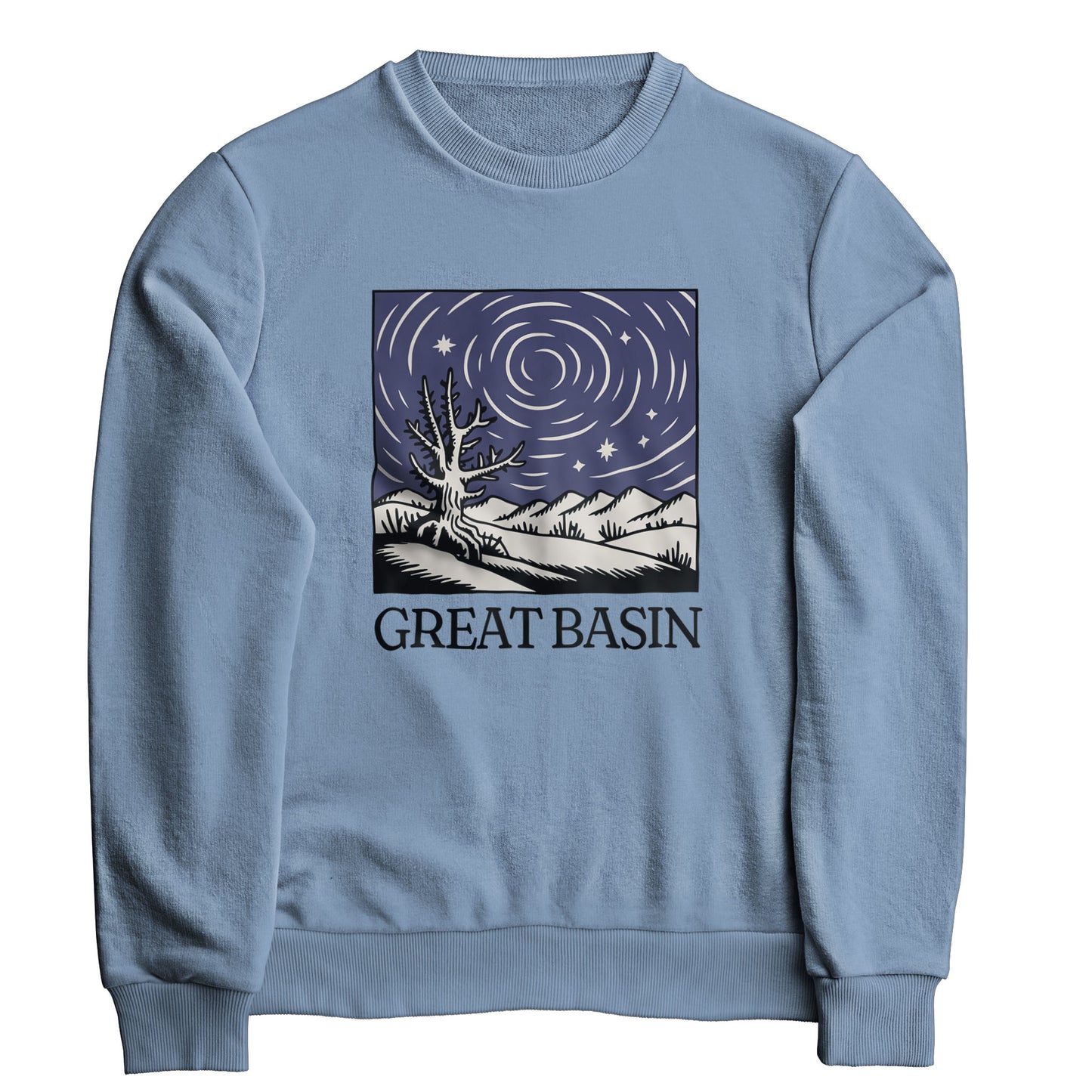 Great Basin National Park at Night Crewneck Sweatshirt