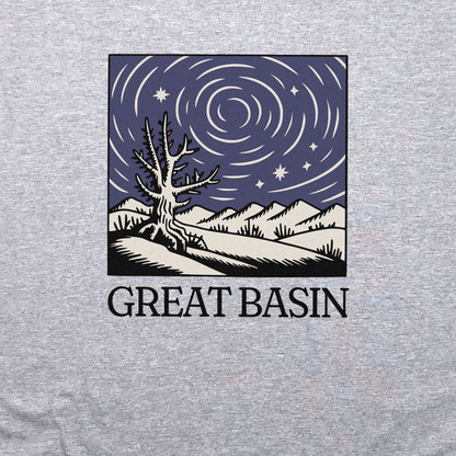 Great Basin National Park at Night Crewneck Sweatshirt